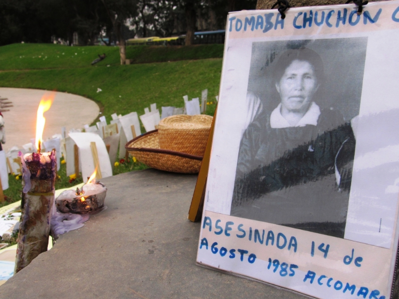 Tomasa Chuchon Victim Accomarca © Catherine Meza